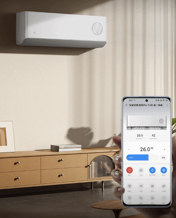 Кондиционер Xiaomi Сплит система инвертор Mijia Fresh Air PRO KFR-35GW/F5A1(W) — изображение 16